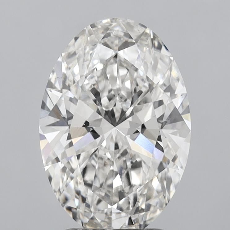 2.53 Carat G-VS1 Oval Lab Diamond
