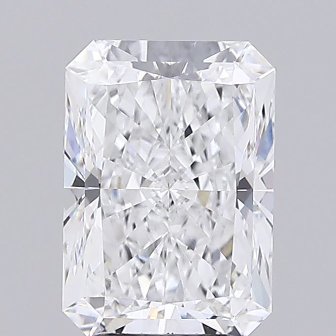 3.02 Carat D-VVS2 Radiant Lab Diamond