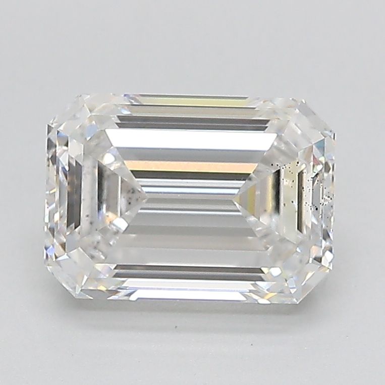 2.00 Carat D-SI1 Emerald Lab Diamond