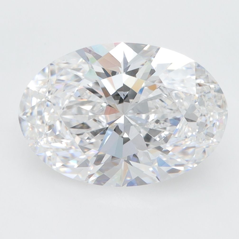 3.27 Carat D-VVS1 Oval Lab Diamond
