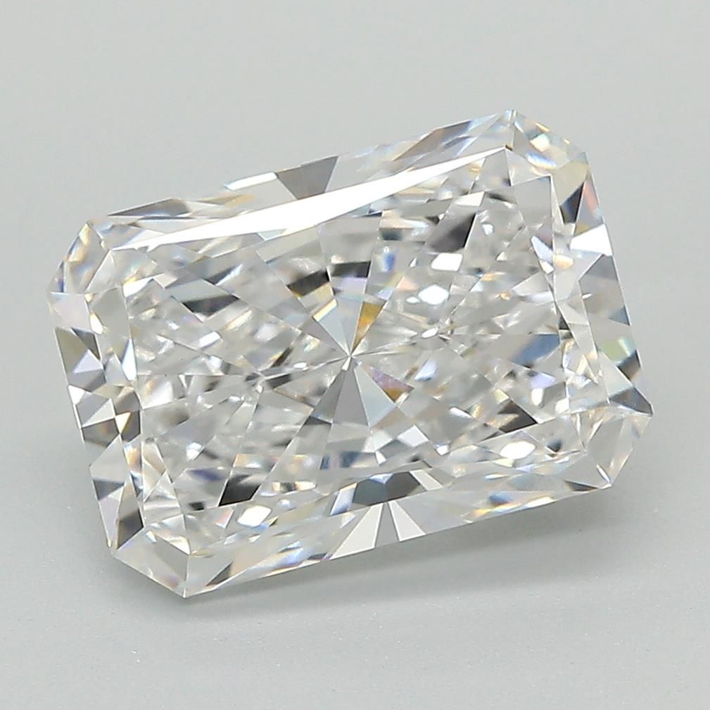 3.98 Carat D-VVS2 Radiant Lab Diamond
