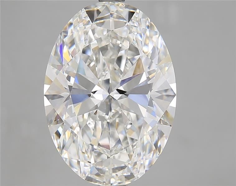 6.08 Carat E-VVS1 Oval Lab Diamond