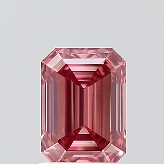 1.36 Carat Emerald Cut Fancy Pink