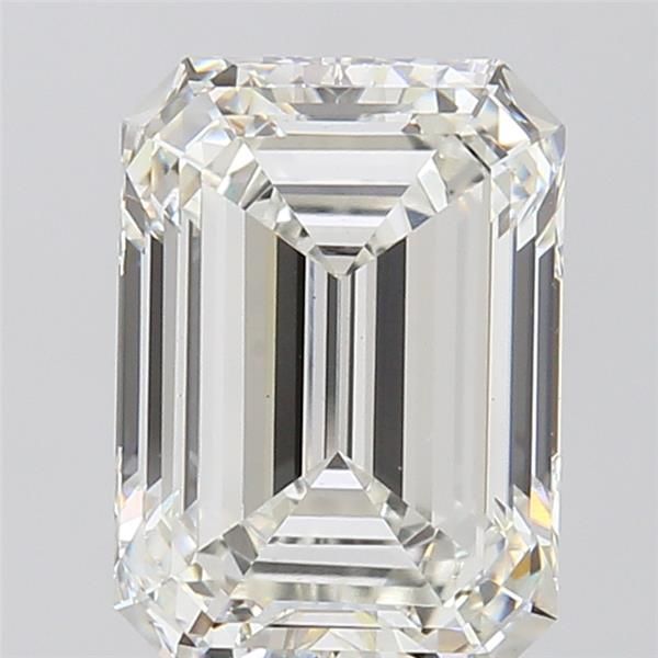 4.59 Carat G-VS1 Emerald Lab Diamond