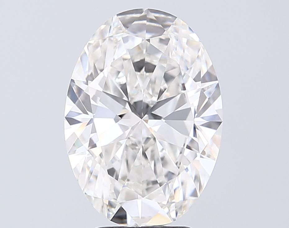 4.04 Carat E-VVS2 Oval Lab Diamond