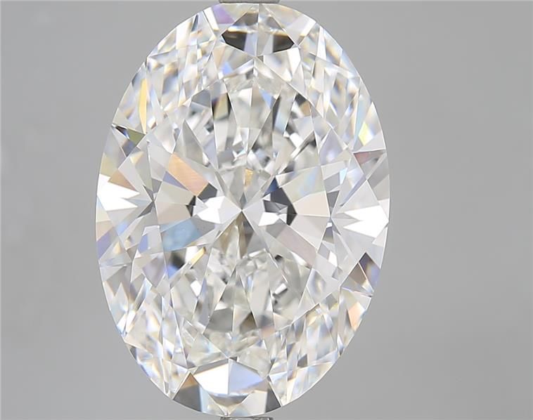 8.53 Carat E VVS2 Oval Lab Diamond