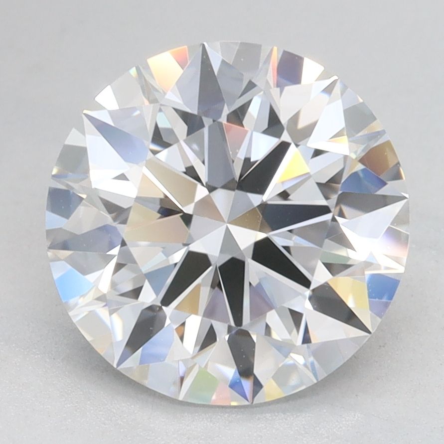 2.46 Carat D-IF Round Lab Diamond