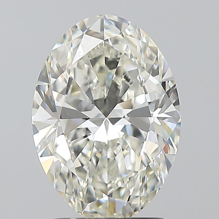 2.01 Carat H-VVS1 Oval Cut Diamond
