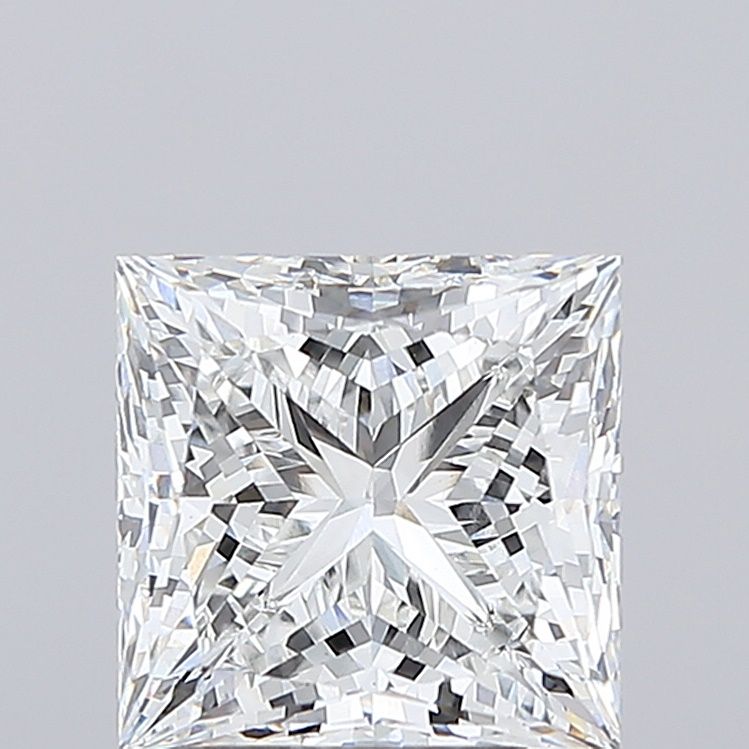 3.67 Carat E-VS1 Princess Lab Diamond