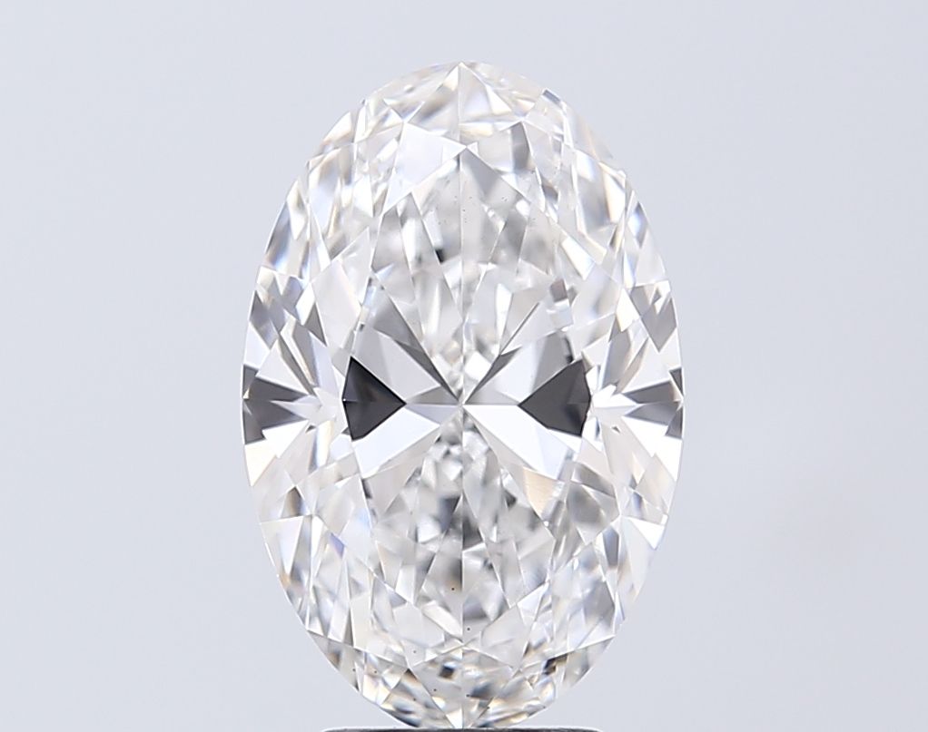 4.05 Carat E-VS2 Oval Lab Diamond