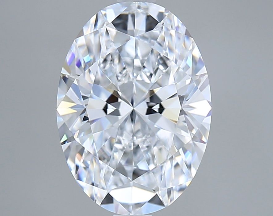 3.07 Carat E-VVS1 Oval Lab Diamond
