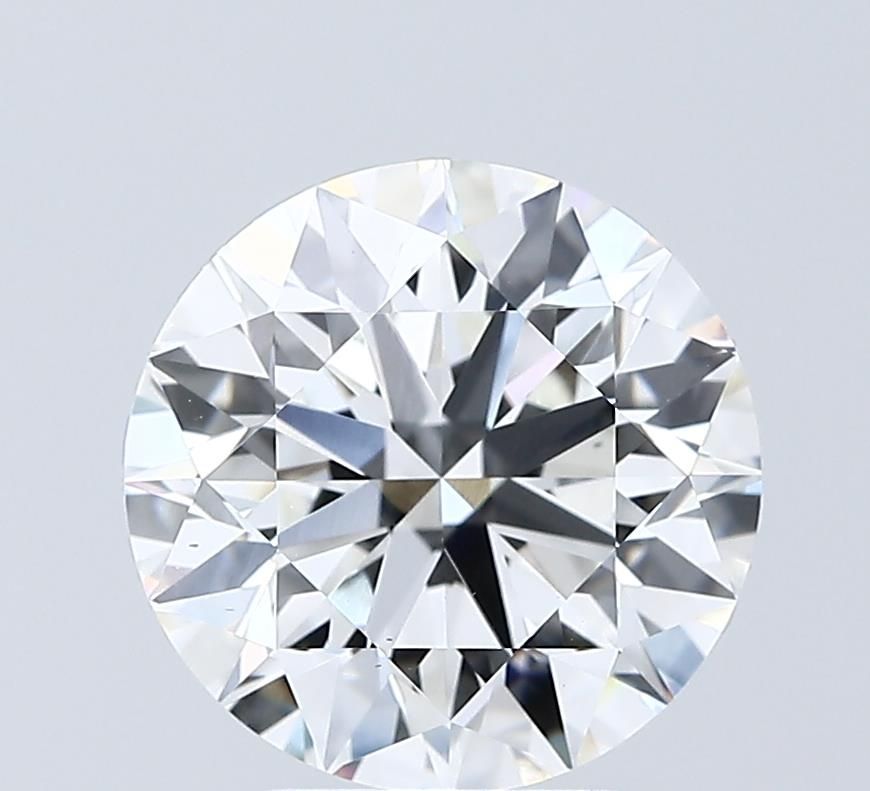 3.50 Carat F-VS1 Round Lab Diamond