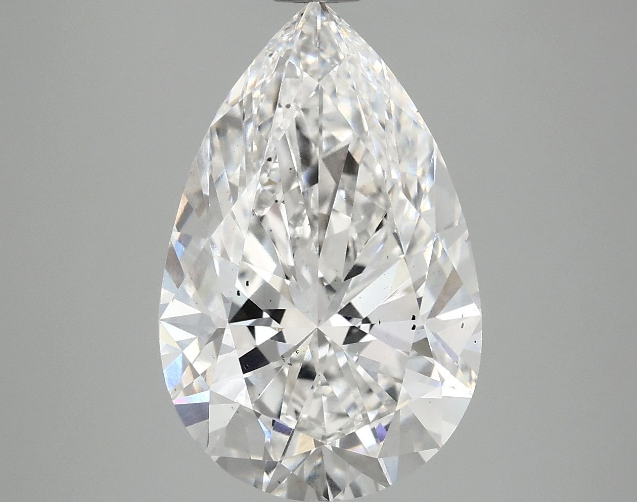 5.00 Carat E-SI1 Pear Lab Diamond