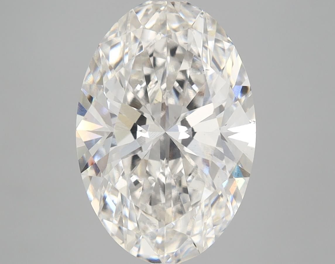 3.58 Carat G-VS2 Oval Lab Diamond