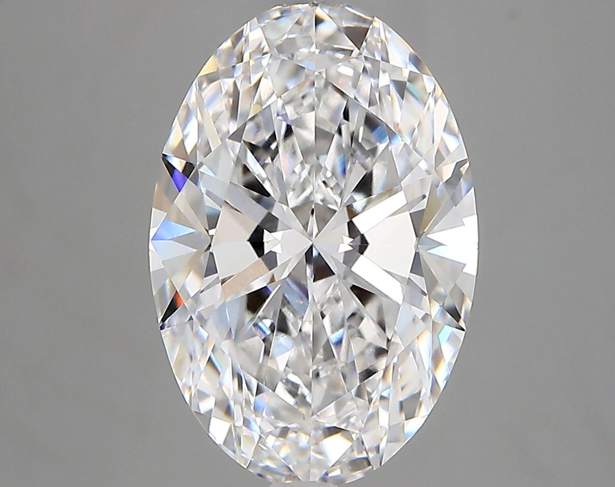 4.40 Carat D-VVS2 Oval Lab Diamond