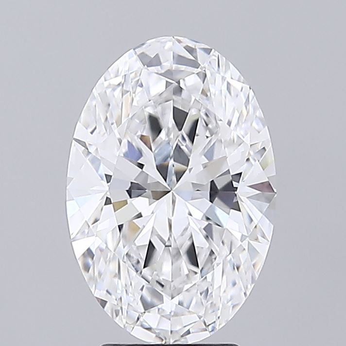 3.54 Carat D-VVS2 Oval Lab Diamond