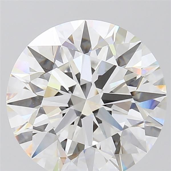 5.09 Carat F-VVS2 Round Lab Diamond