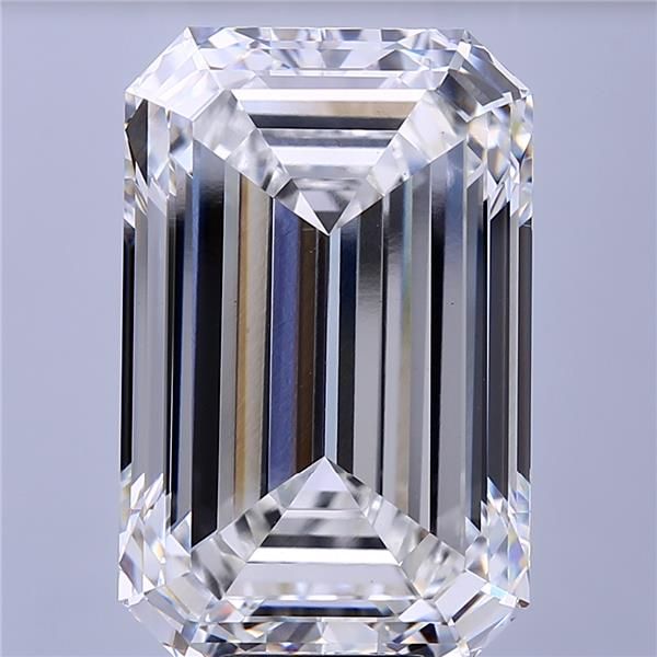 14.50 Carat F-VVS2 Emerald Lab Diamond