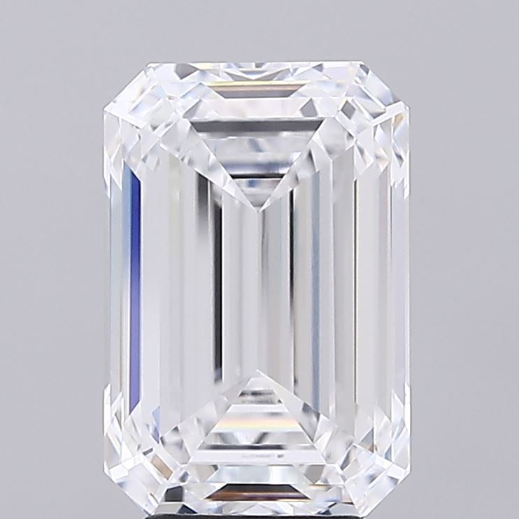 5.05 Carat D-VVS1 Emerald Lab Diamond