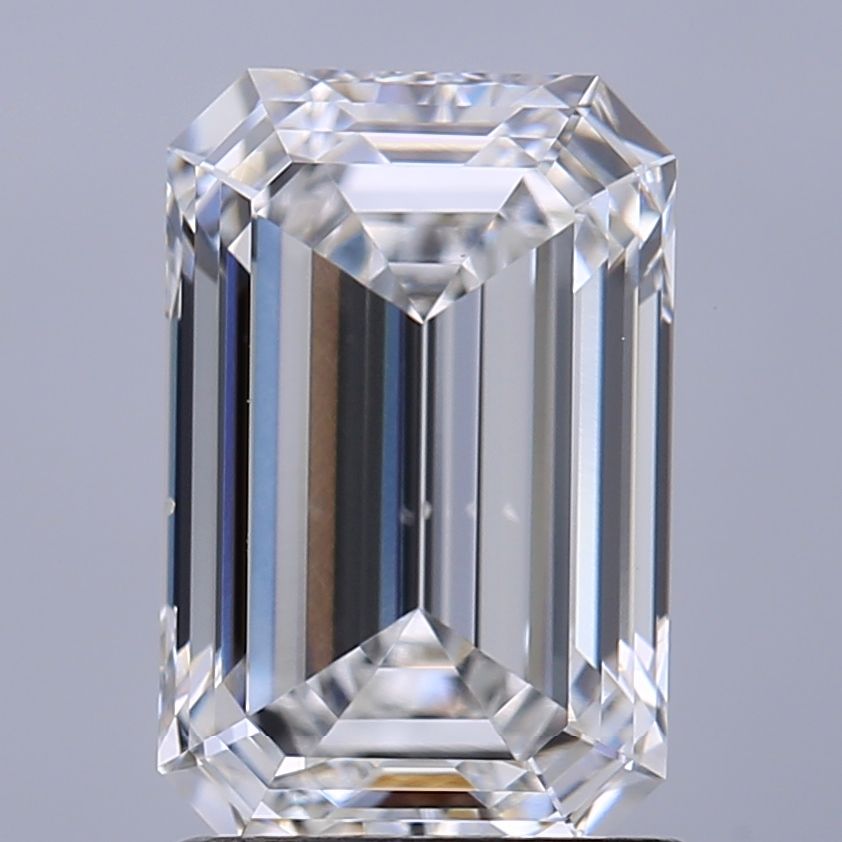 2.01 Carat E-SI1 Emerald Lab Diamond