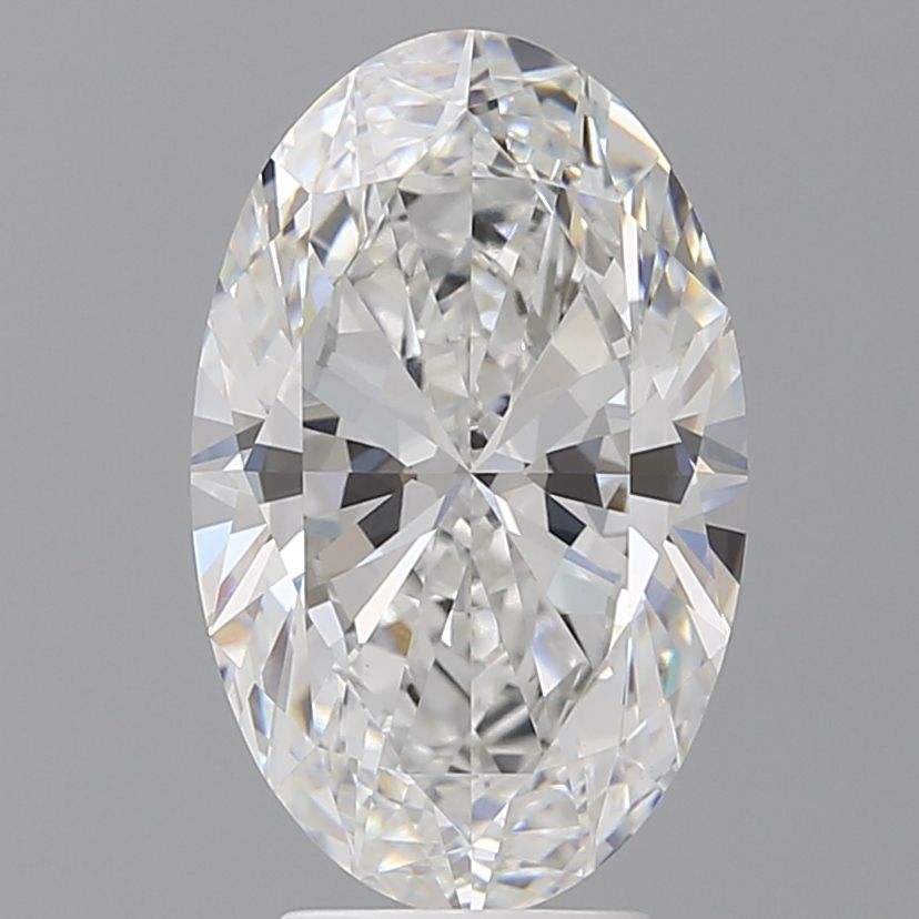 4.49 Carat E-VVS2 Oval Lab Diamond