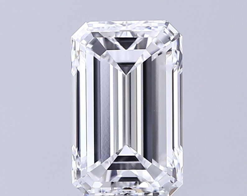 3.01 Carat D-VVS1 Emerald Lab Diamond
