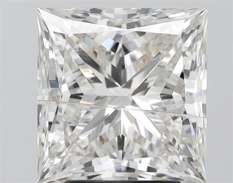 4.01 Carat H-I1 Princess Lab Diamond
