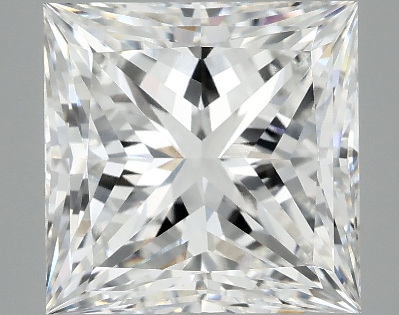 4.96 Carat E-VVS2 Princess Lab Diamond
