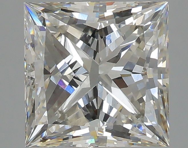 2.55 Carat H-VS1 Princess Lab Diamond