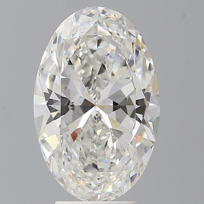 4.60 Carat G-VVS2 Oval Lab Diamond
