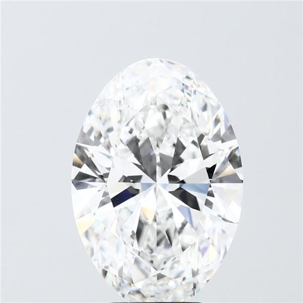 5.09 Carat E-VVS2 Oval Lab Diamond