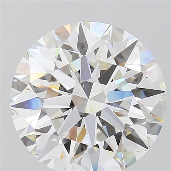5.09 Carat F-VVS2 Round Lab Diamond
