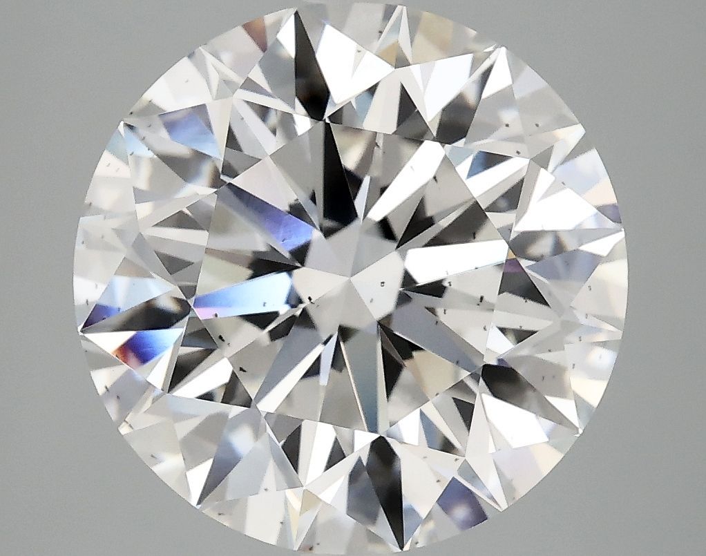 6.04 Carat E-SI1 Round Lab Diamond