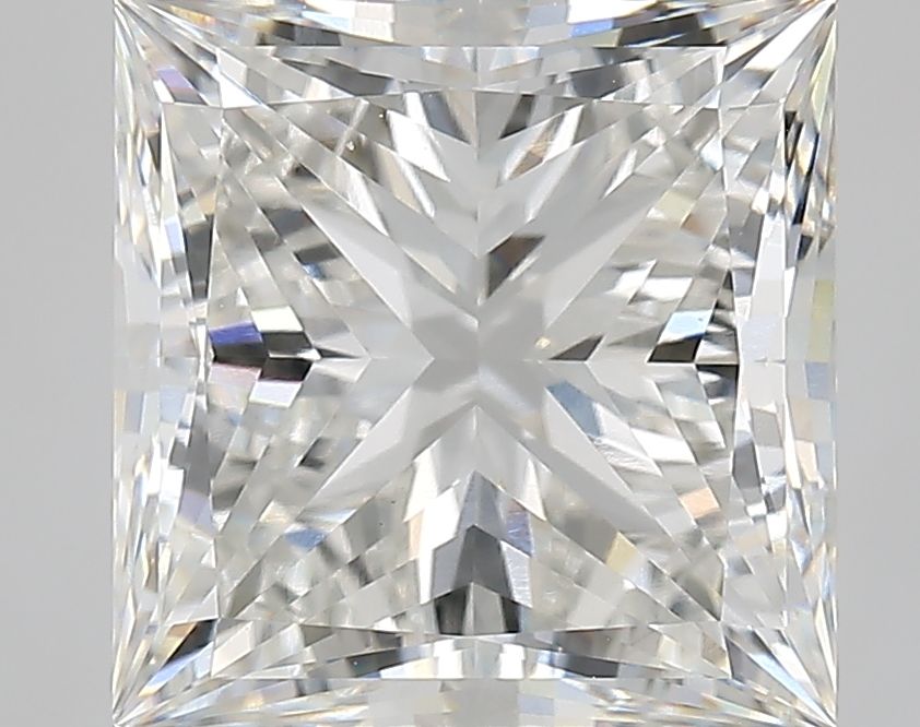 6.02 Carat G-VVS2 Princess Lab Diamond