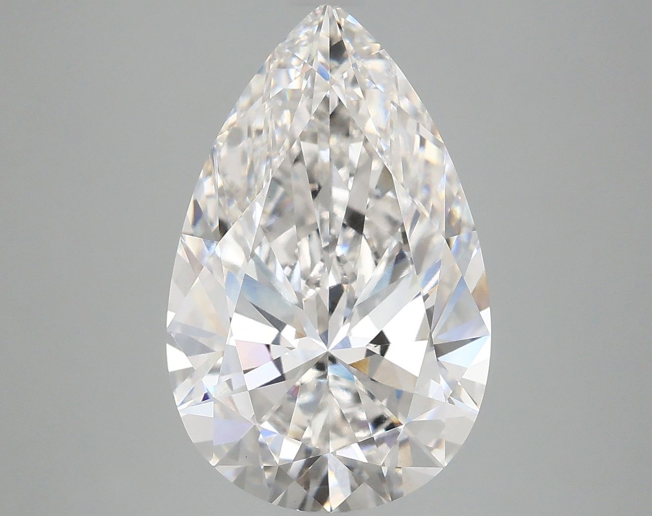 4.92 Carat F-VS1 Pear Lab Diamond