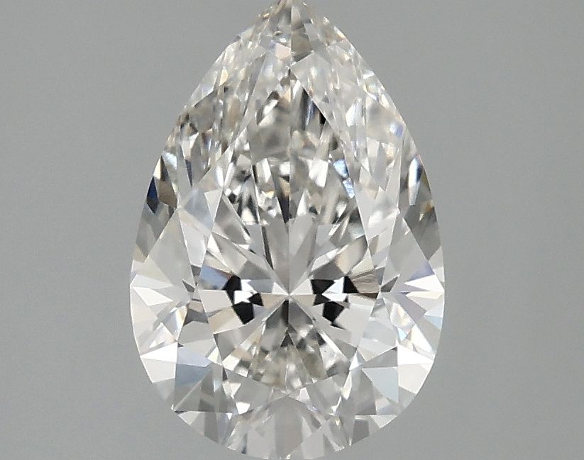 1.57 Carat G-VVS2 Pear Lab Diamond