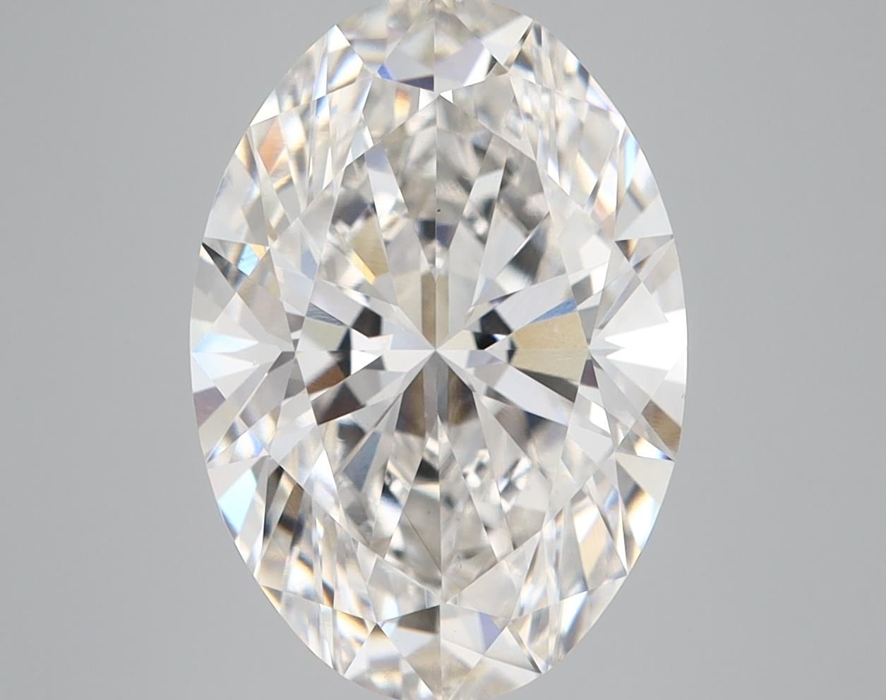 5.10 Carat G-VS1 Oval Lab Diamond