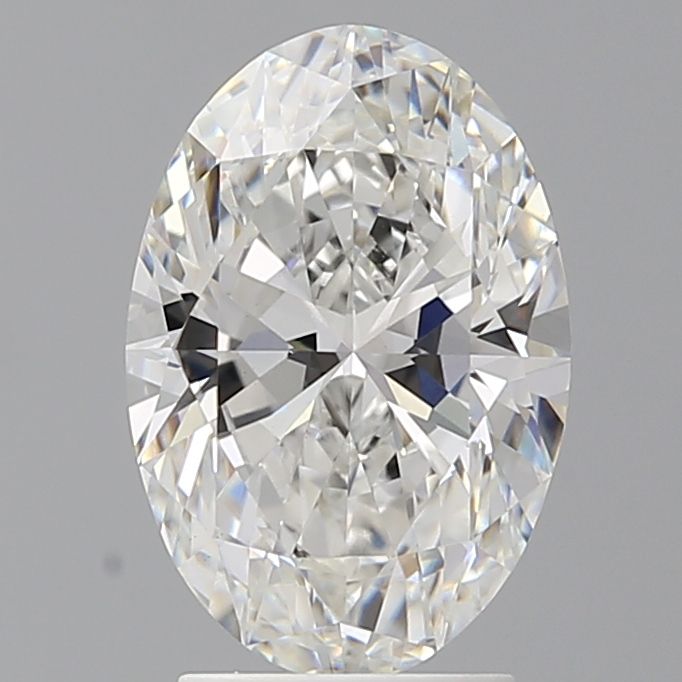 2.95 Carat F-VVS2 Oval Lab Diamond