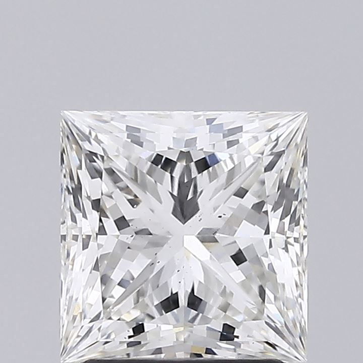 2.08 Carat H-VS2 Princess Lab Diamond