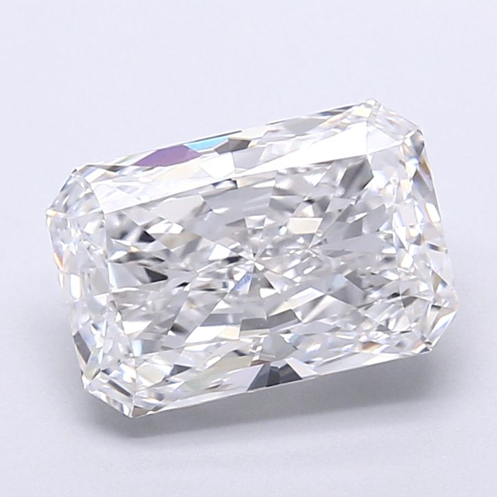 4.06 Carat D-VVS2 Radiant Lab Diamond