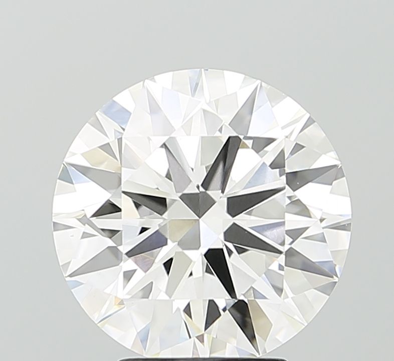 4.03 Carat F-VVS2 Round Lab Diamond