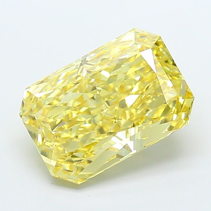 4.51 Carat Radiant Cut Fancy Yellow