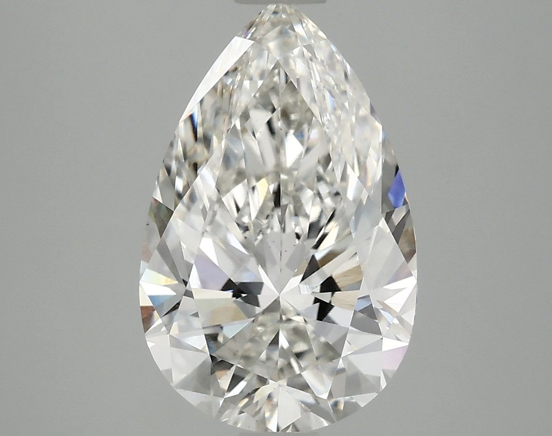3.02 Carat G-VS1 Pear Lab Diamond