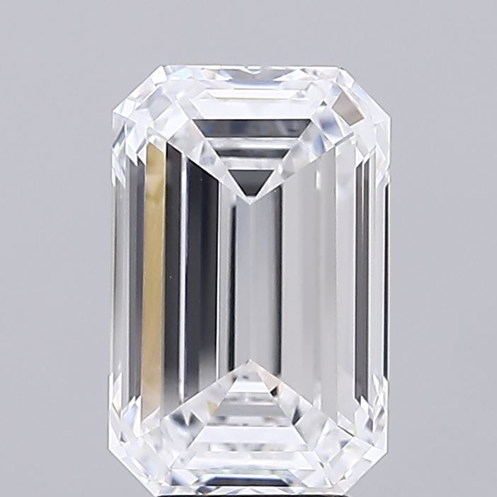 4.98 Carat E-VVS2 Emerald Lab Diamond