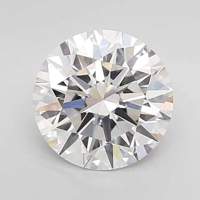 3.01 Carat D-VVS2 Round Lab Diamond