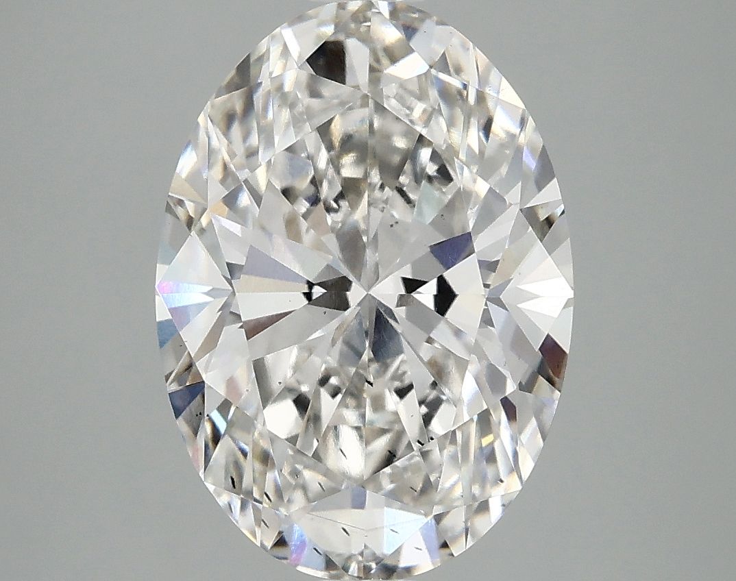 4.10 Carat G-SI1 Oval Lab Diamond