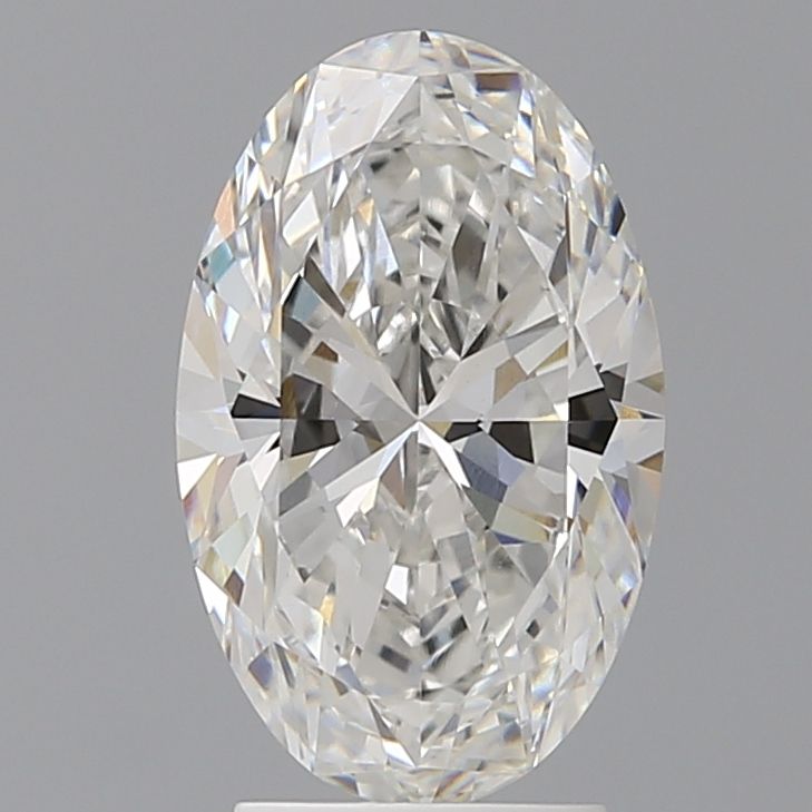 3.07 Carat E-VVS2 Oval Lab Diamond
