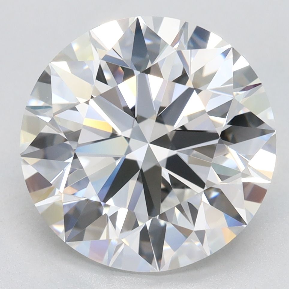 4.02 Carat F-VVS1 Round Lab Diamond