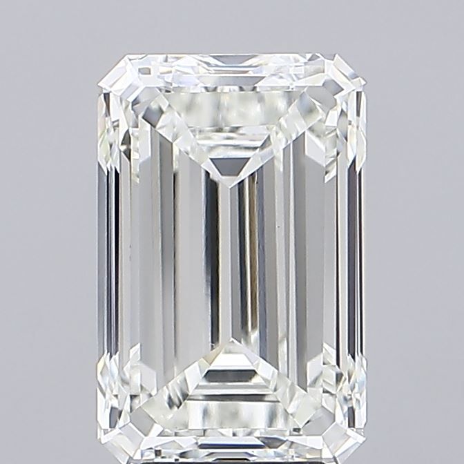 5.51 Carat F-VS1 Emerald Lab Diamond