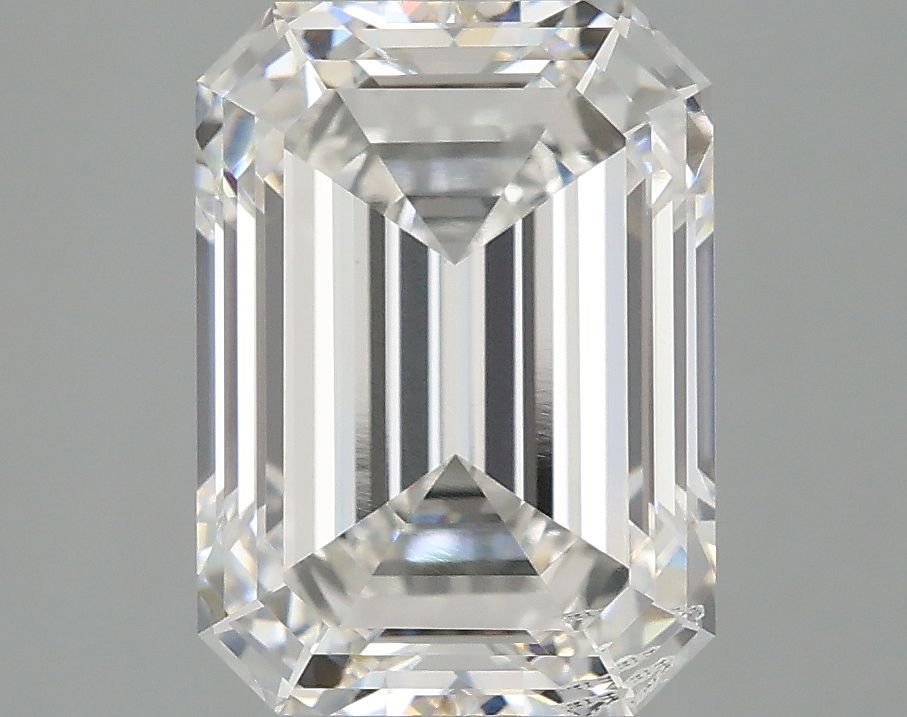4.04 Carat F-SI1 Emerald Lab Diamond